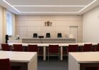 BayVGH - Sitzungssaal 1 des Gerichtgebäudes in München (Sitz des Gerichts)